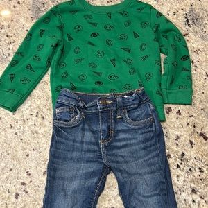 Wrangler pants Garanimals long sleeve